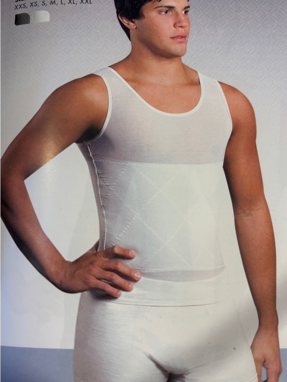 Men's Compression Tank Top - Everyday Abdomen Support.